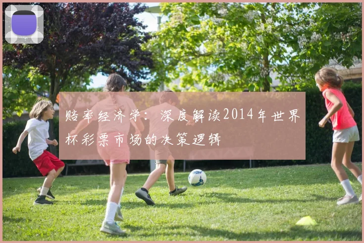 赔率经济学:深度解读2014年世界杯彩票市场的决策逻辑